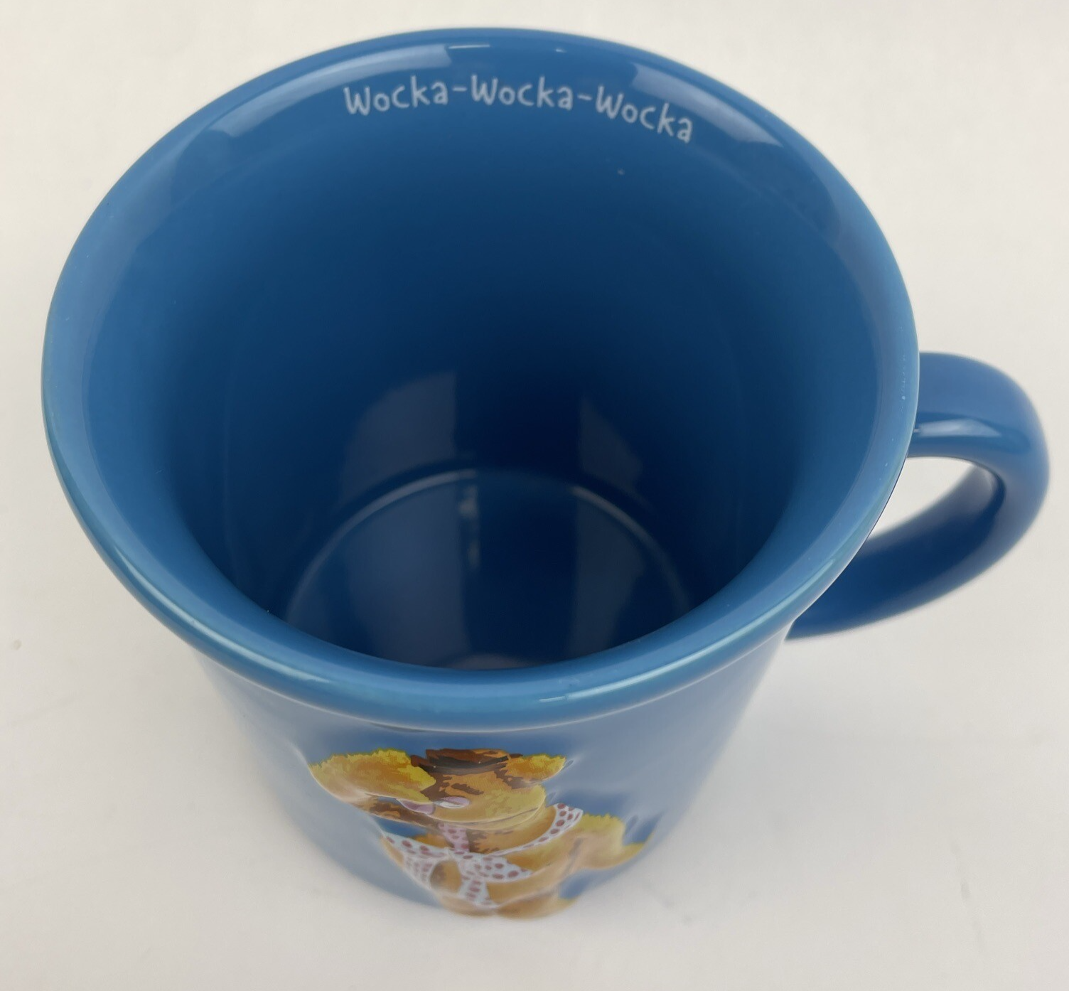 3D Blue Muppets Fozzie Bear Coffee Tea Mug 2002 Henson by The Encore Group