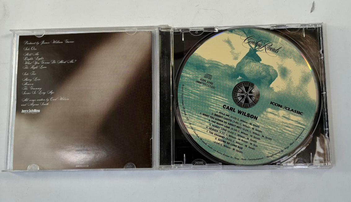 Carl Wilson Self-Titled Iconoclassic CD 2015