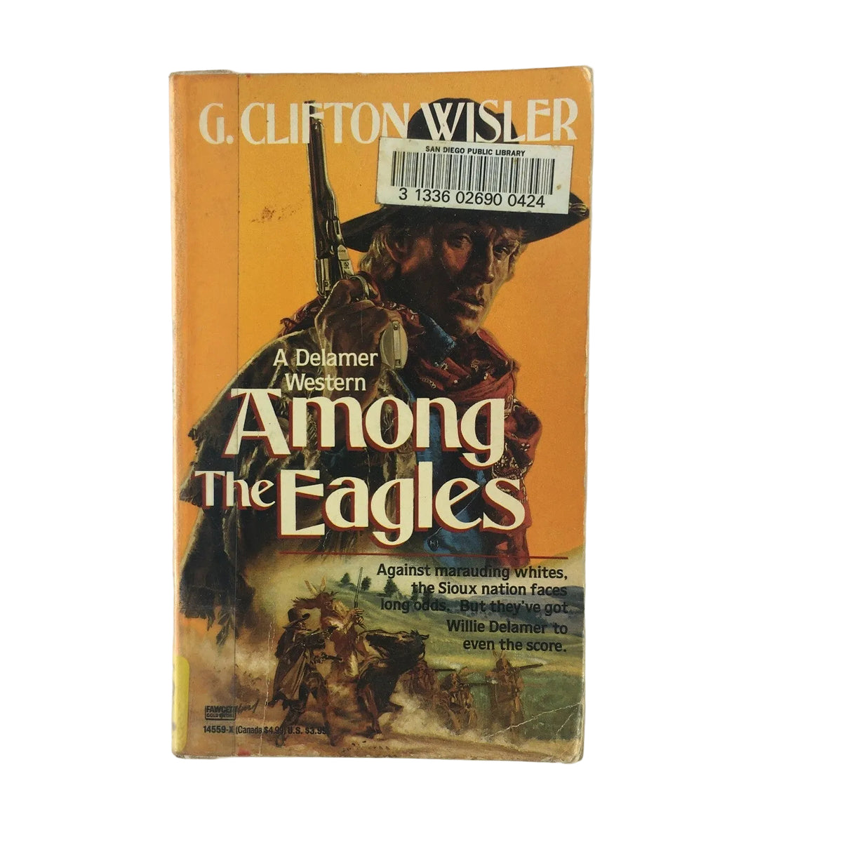 G.Clifton Wisler A Delamer Western Among The Eagles