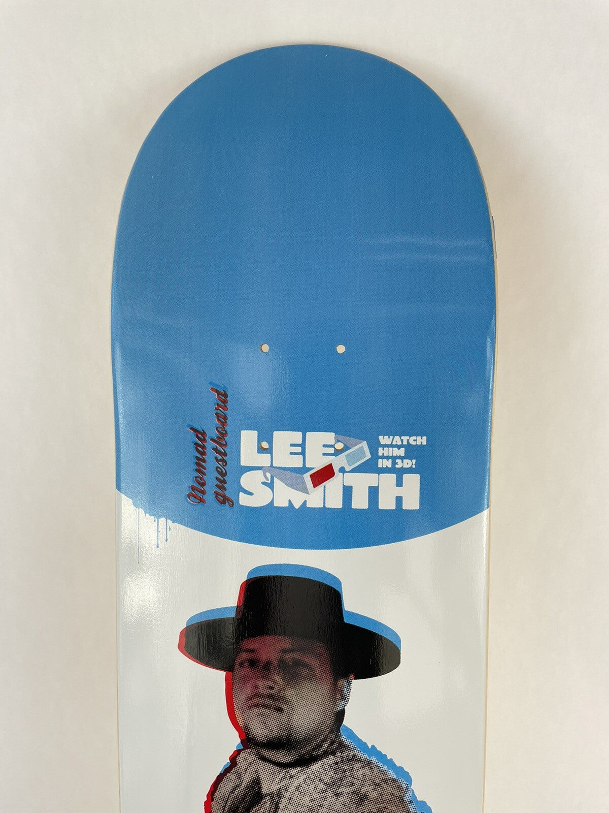 Nomad skateboards - Lee Smith 3D deck - Hard rock maple 8.25" with grip