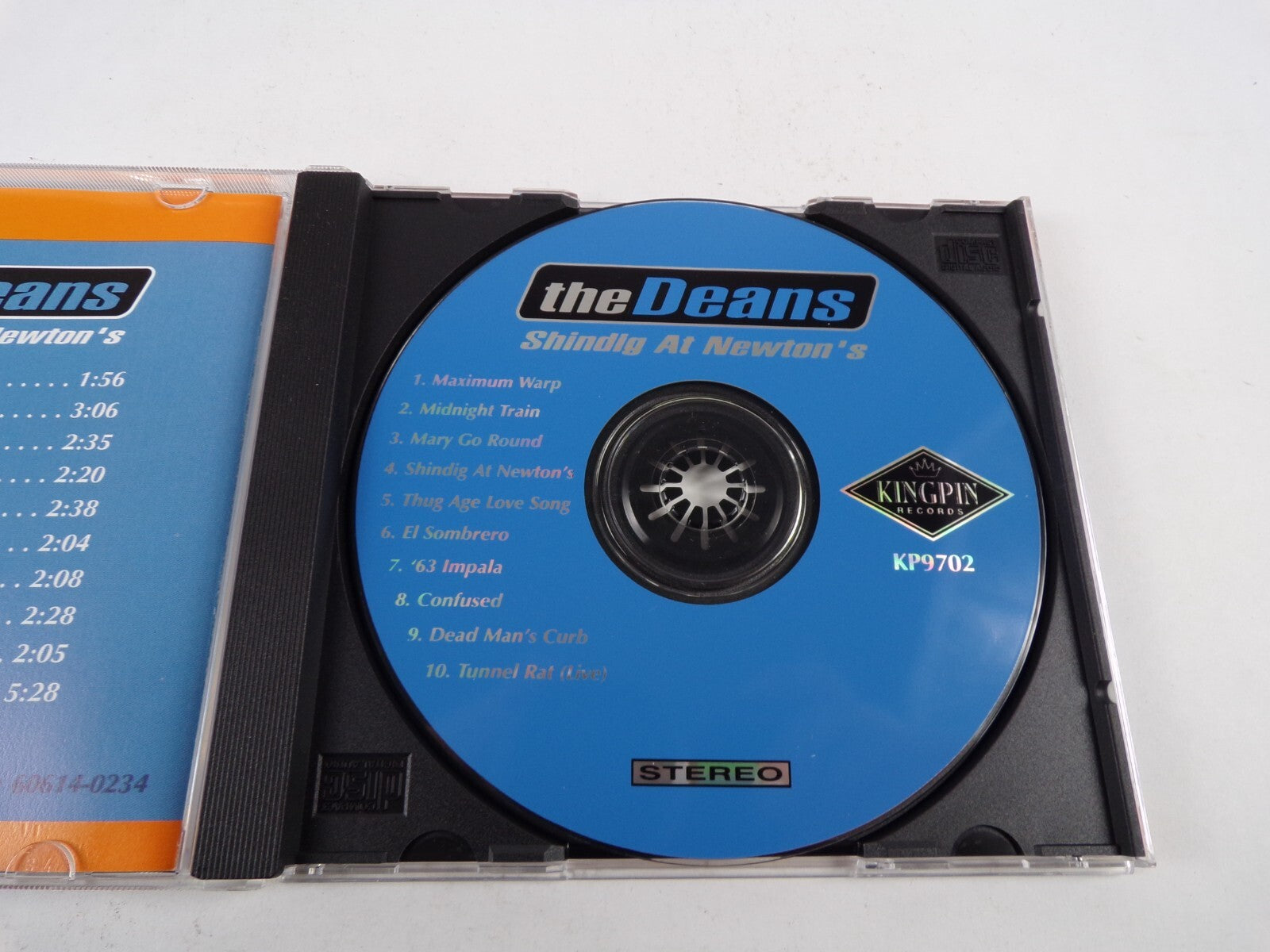 The Deans Shindig At Newtons Maximum Warp Mary Go Round Dead Man's Curb CD#3