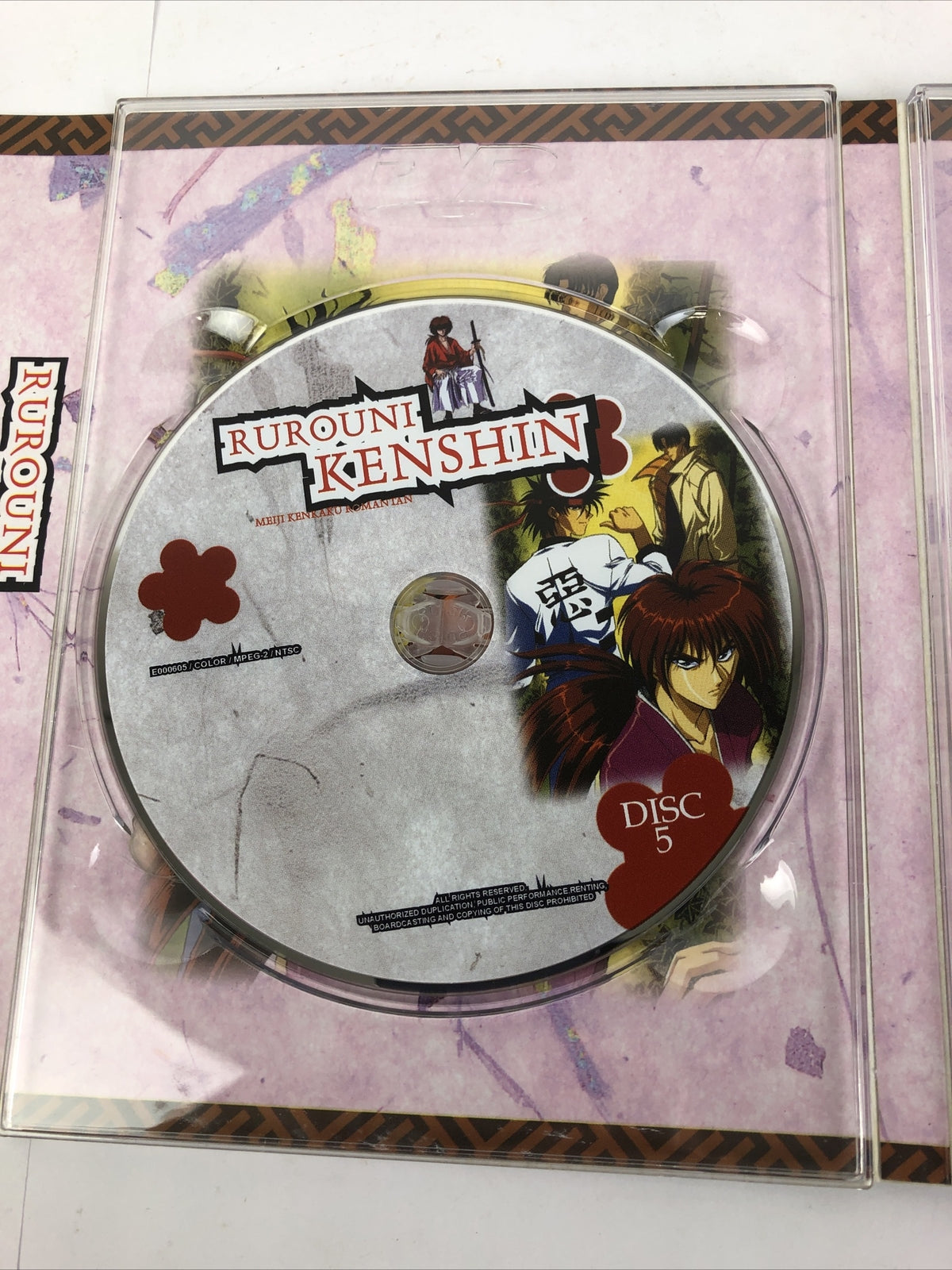 Rurouni Kenshin - Part I Meiji Kenkaku Romansan DVD Box Set Mint Discs - LOOK