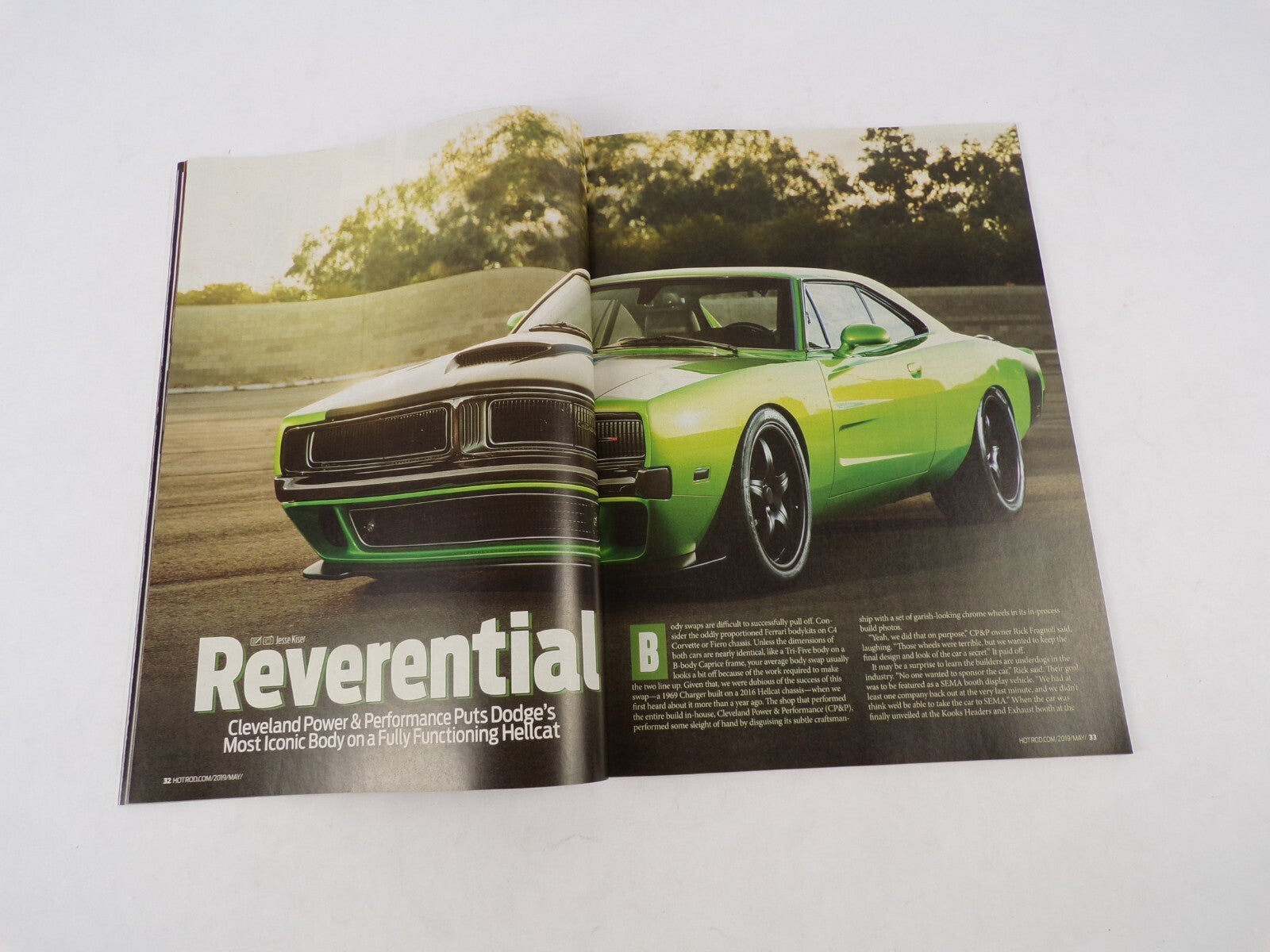 May 2019 Hot Rod Magazine Big Engines Big Power Big-Inch Grudge-Race Hemi Inside