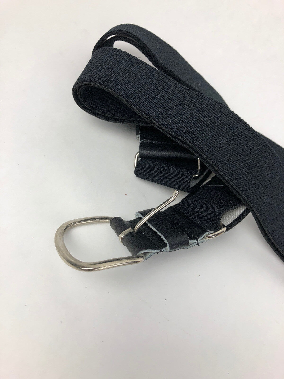 2 X Champion Sports Elastic Uniform Belt Black Adult - Fast Free Shipping