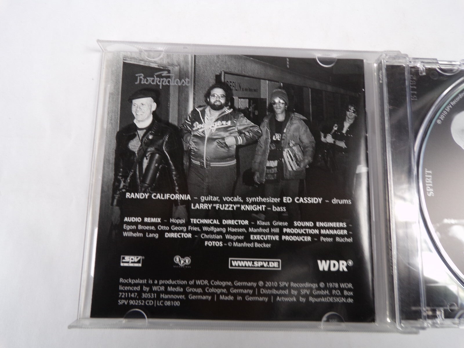 Spirit Rockpalast Intro Rockpalast Jam Mr Skin Natures Way Like A Rolling CD#55