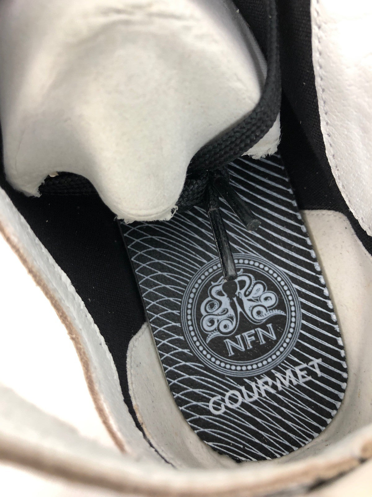 Rare Gourmet Footwear Shoes Womens Uno SP Leather Snake Skin High Top - FSTSHP