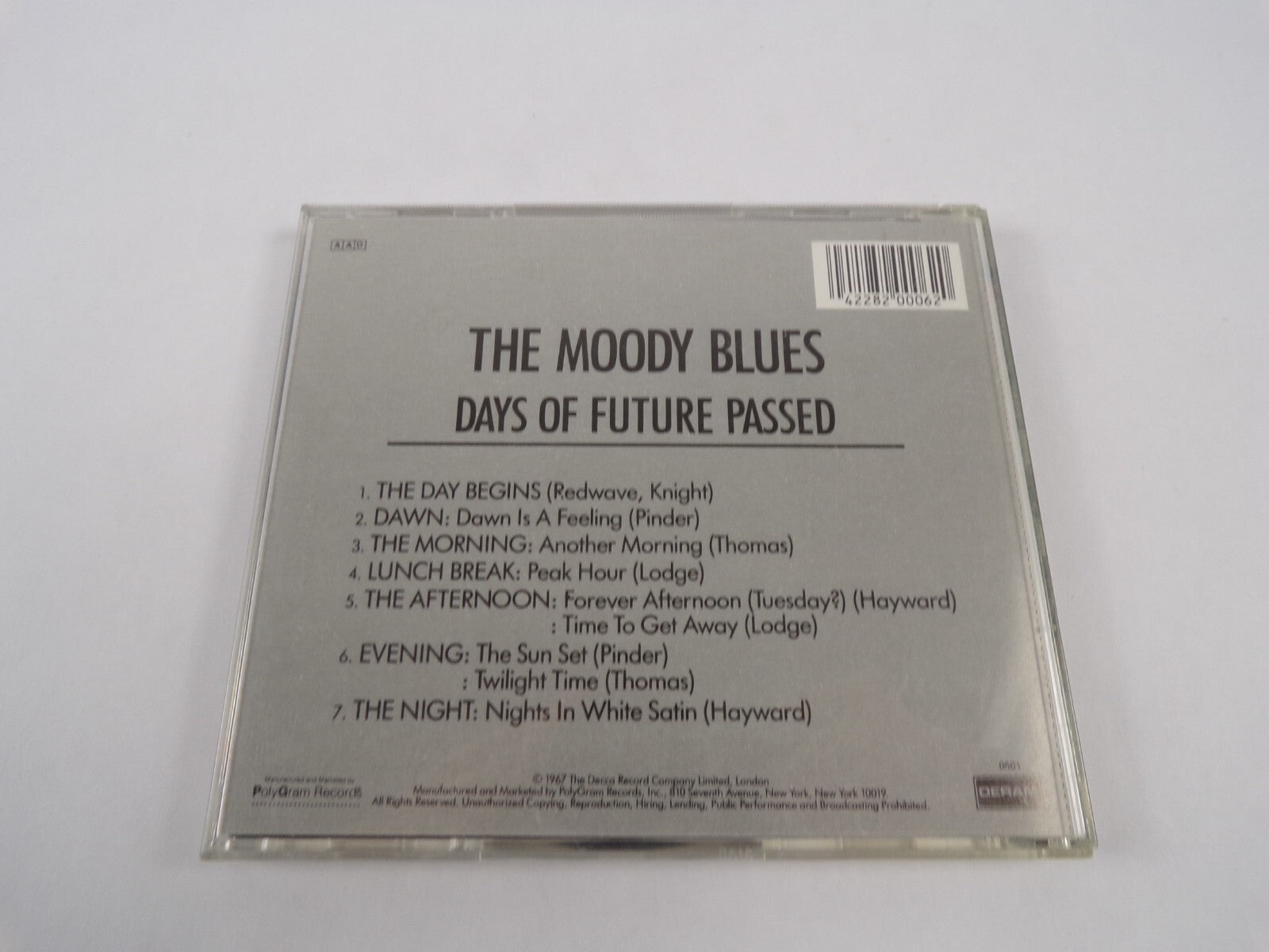 The Moody Blues Days Of Future Passed CD#47