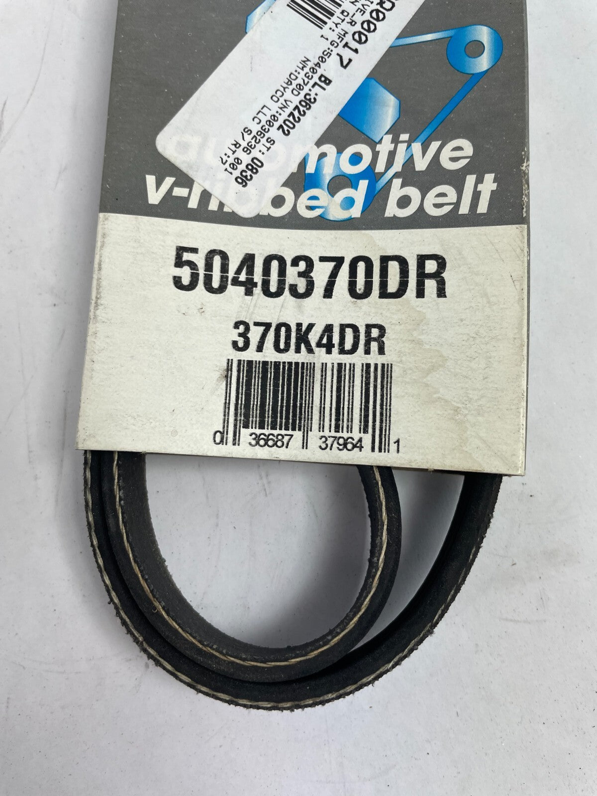 OEM Dayco Drive Rite 5040370DR 370K4DR Check Belt Tensioner