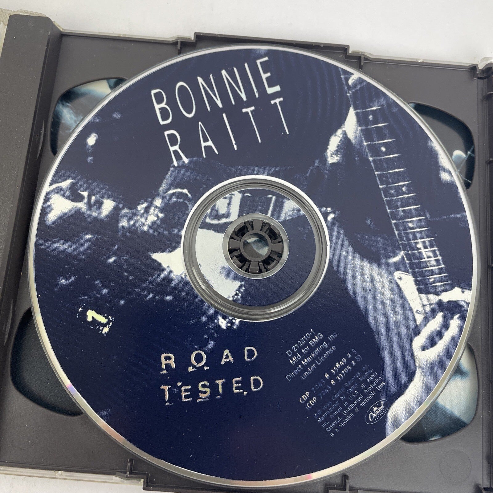 2 x BONNIE RAITT Digital Audio Cd Lot - Nick of Time 1989 - ROAD TESTED, 1995