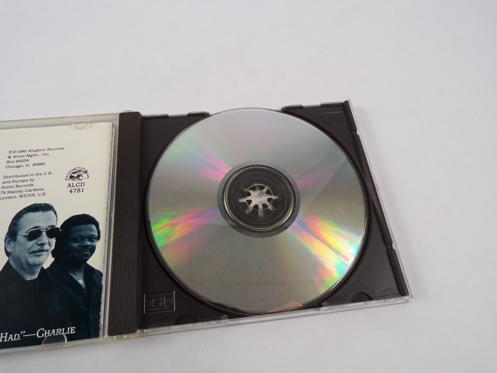 Charlie Mussel White Ace Harps The Blues Overtook Me Kiddeo Yesyerdays CD#47