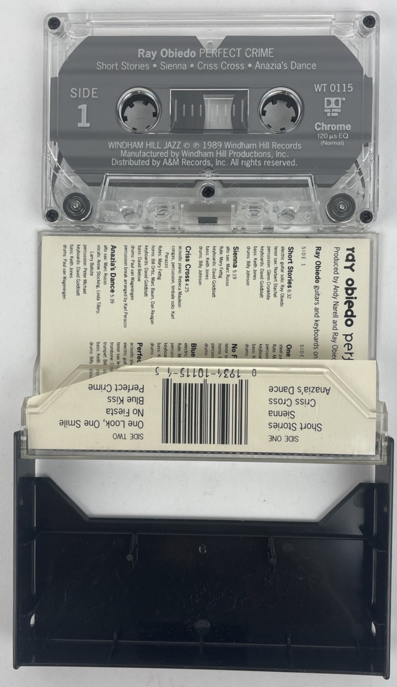 Ray Obiedo - Perfect Crime - Stereo Cassette Tape - Promotional Copy