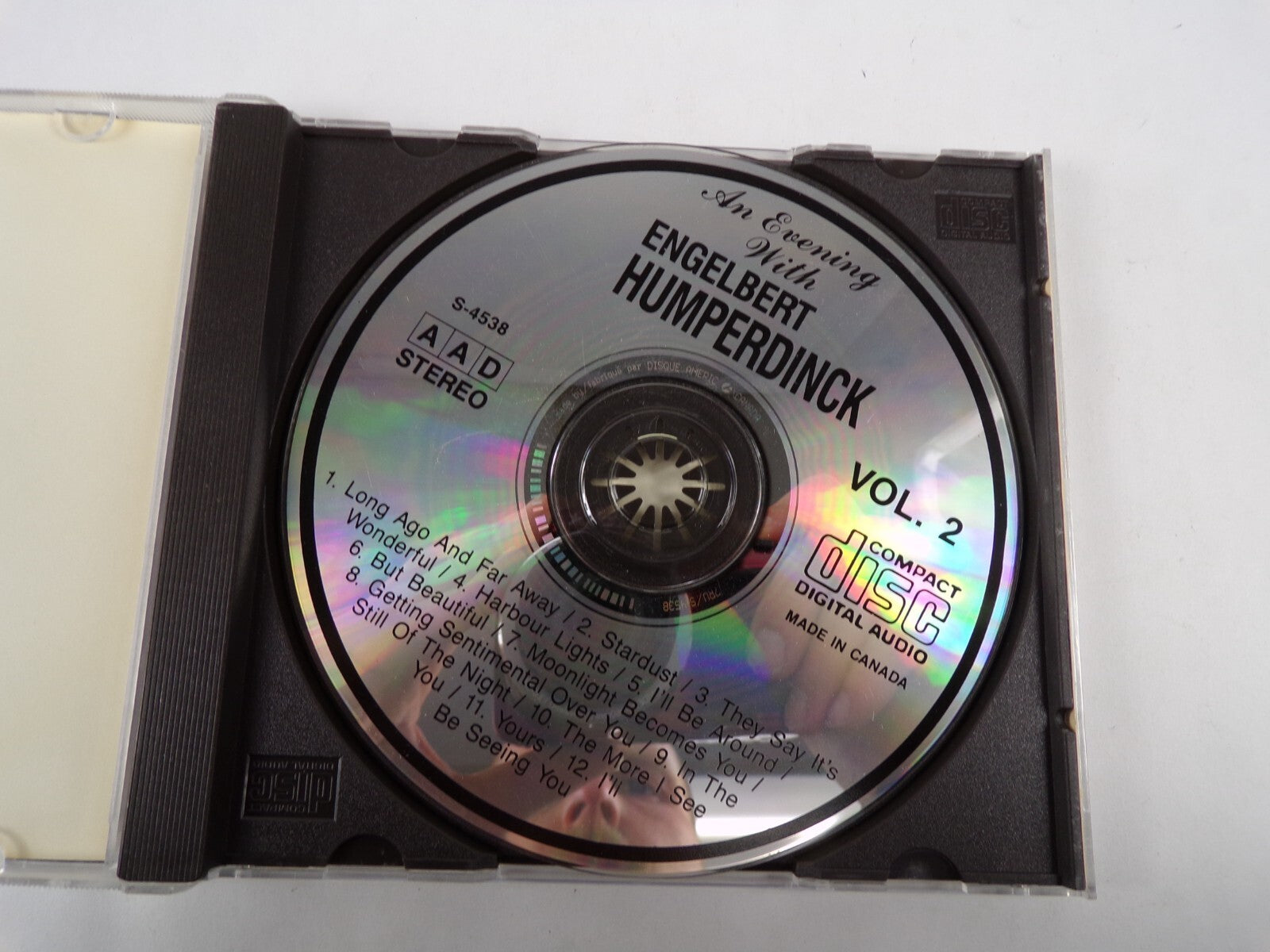 An Evening With Engelbert Humperdinck Vol 2 Long Ago And Far Away Stardust CD#59