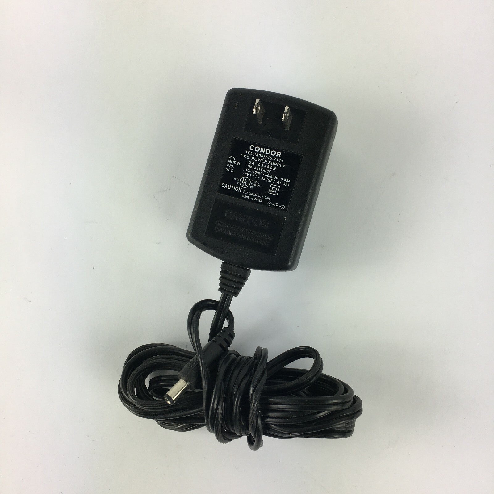 Genuine Condor HK-A115-UO5 Output 5V 3A Power Supply Adapter A56