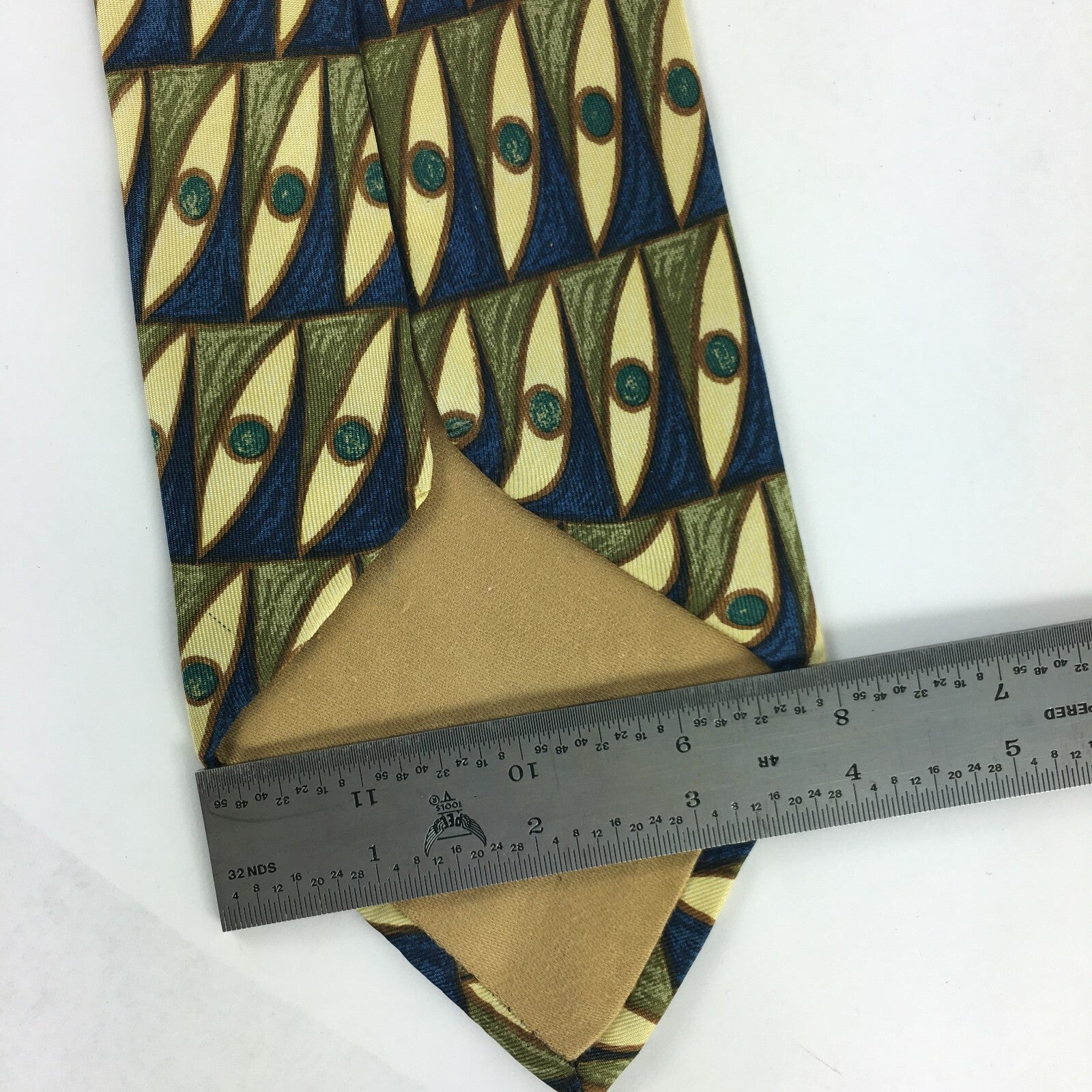 Genuine Joseph Abboud Italy Handmade Stylish Formal/Casual Tie Multi Coloured