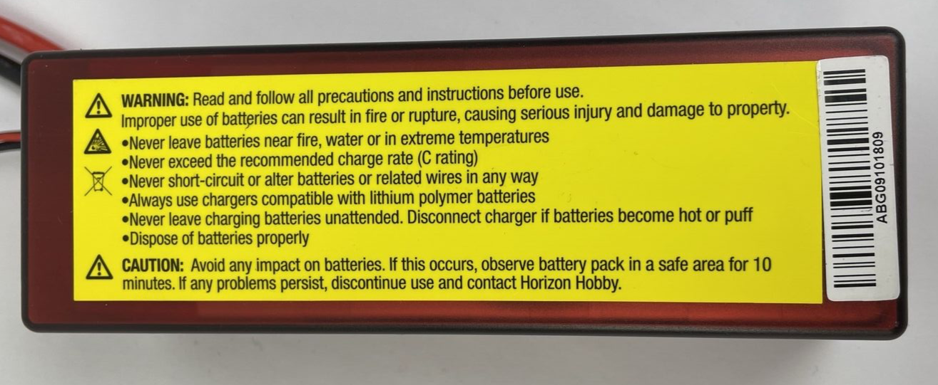 Dynamite Reaction 2.0 11.1V 5000mAh 50C 3S Hardcase LiPo RC Battery w/ EC5 Plug