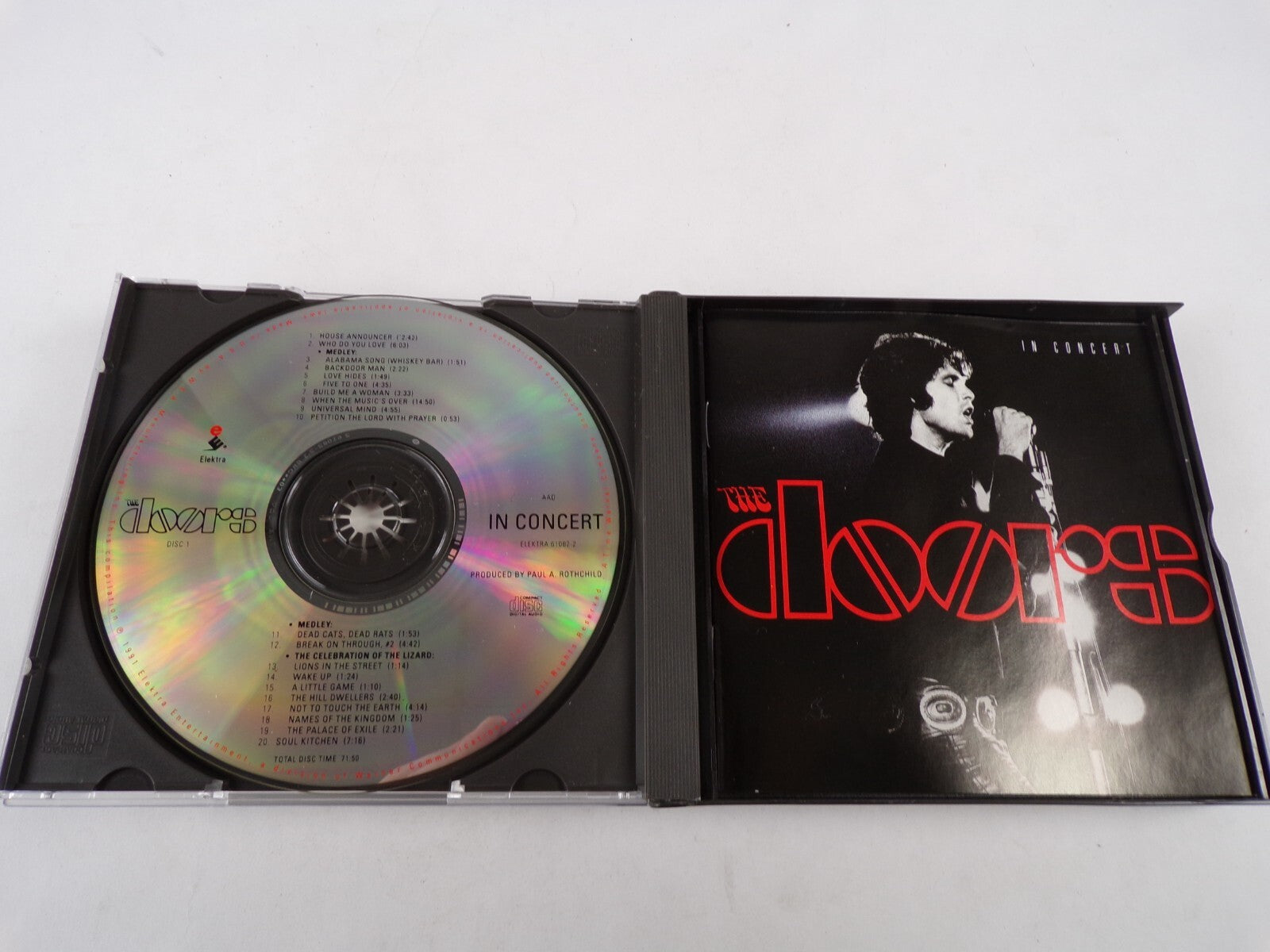 In Concert Doors House Announcer Who Do You Love Five To One Love Hides CD#35