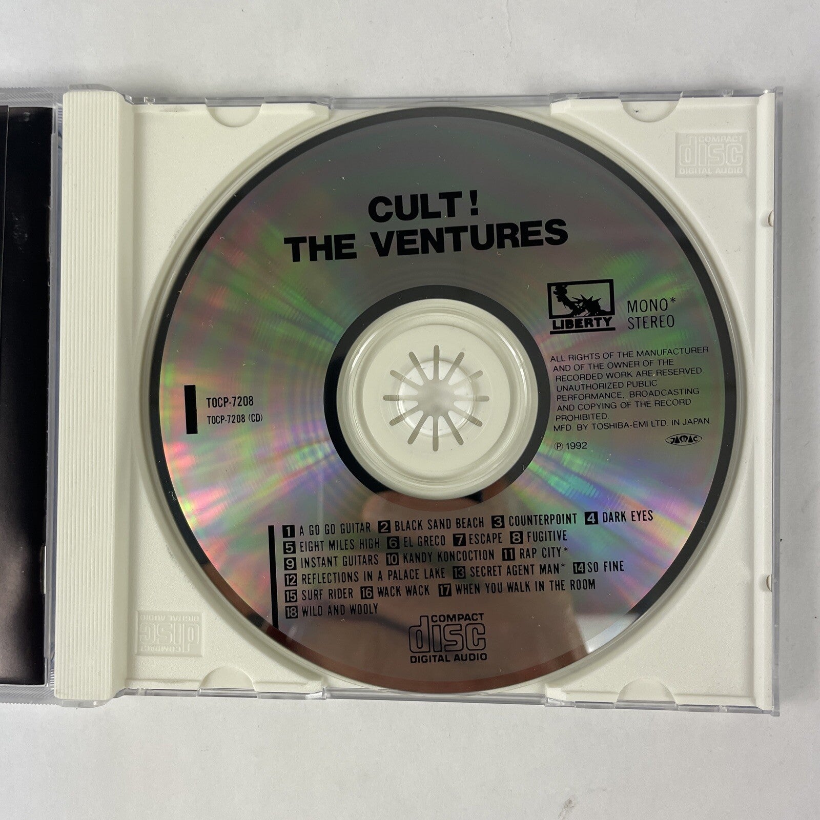 THE VENTURES - Cult! The Ventures CD 1992 Japan Import Rare #15