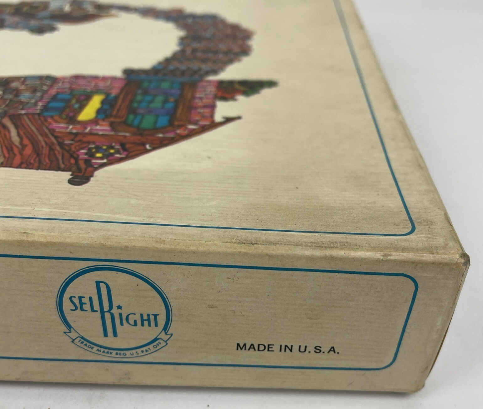 VNTGE Selchow & Righter 1971 - Three Little Pigs Realistic Storybook Board Game