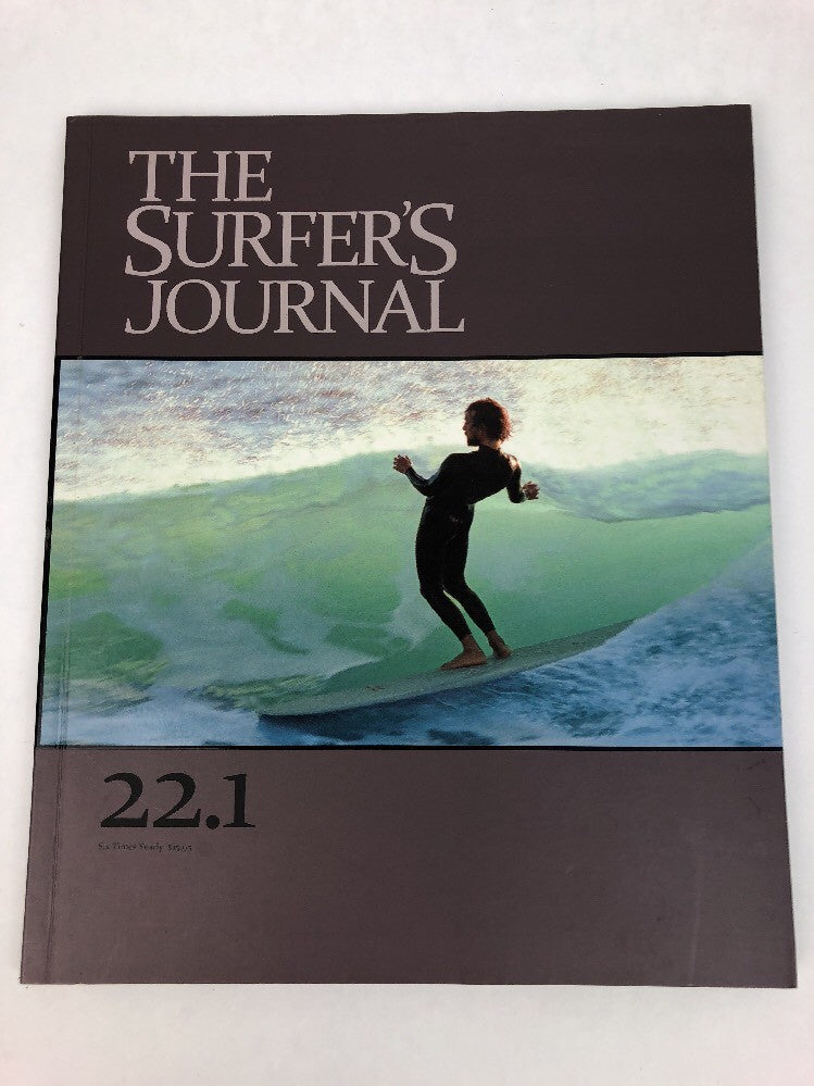 Volume 22 Twenty Two Issue 1 One THE SURFERS JOURN - Fast First Class Shipping