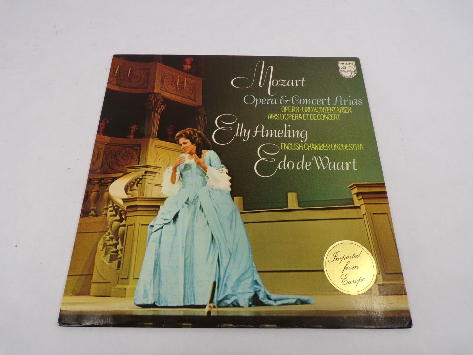 Mozart Opera & Concert Arias Elly Ameling Edo de Waart Opern-Undkonzertarien Air