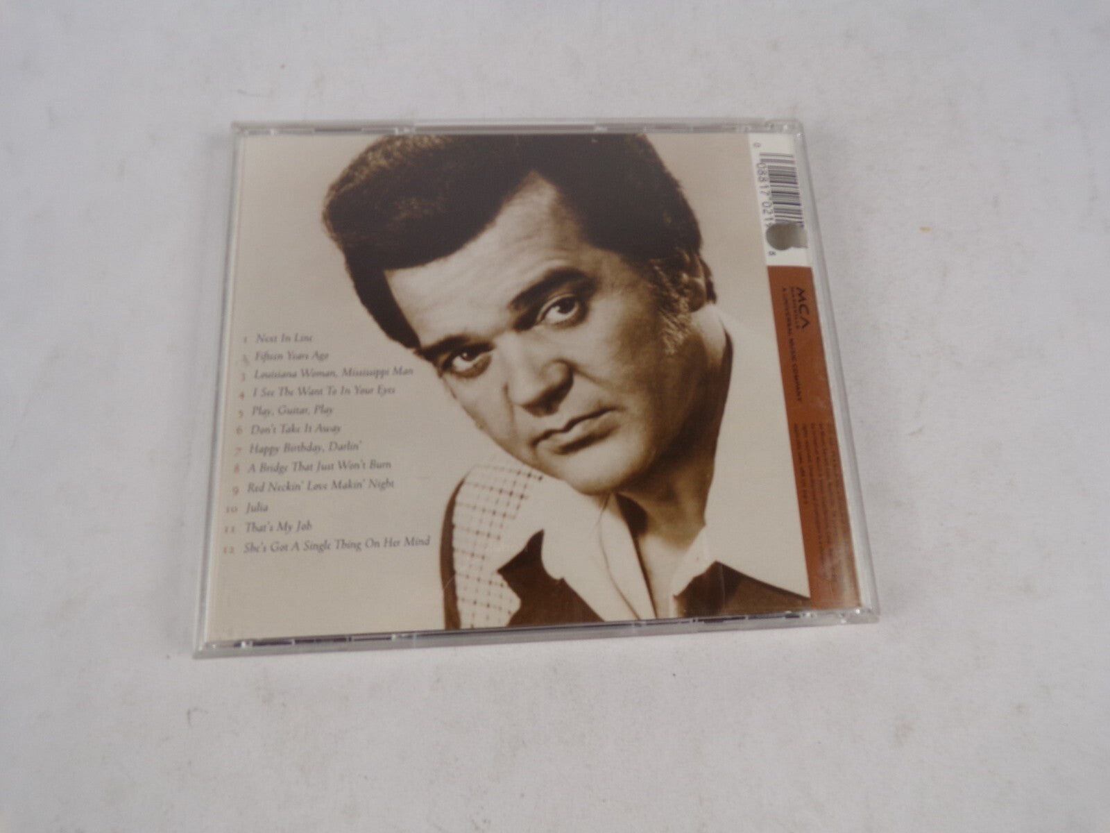 The Best Of Conway Twitty Volume 2 Dont Take It Away Happy Birthday CD#55