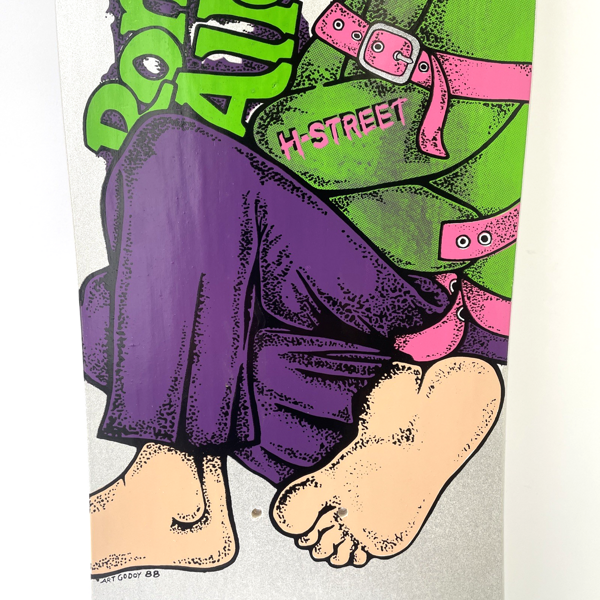 RON ALLEN Original RE-Issue Deck H-Street Skateboards USA Made Watson Laminates