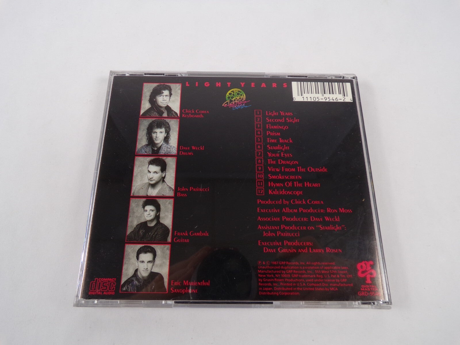 Chick Corea Elektric Band Light Years Digital MasterSecond Sight Flamingo CD#27