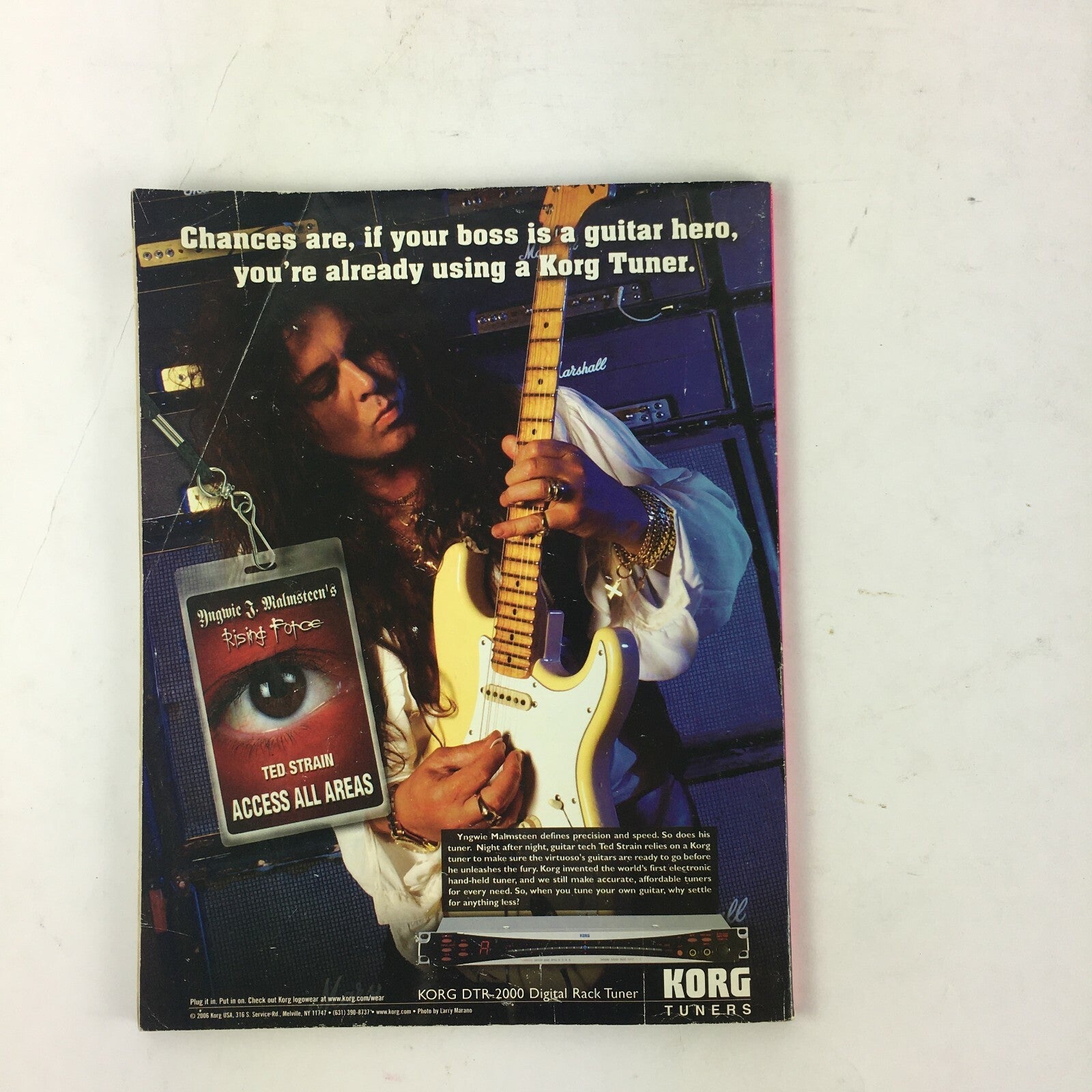 2005 Guitar World Magazine David Gilmour Speaks! The Future of Pink Floyd