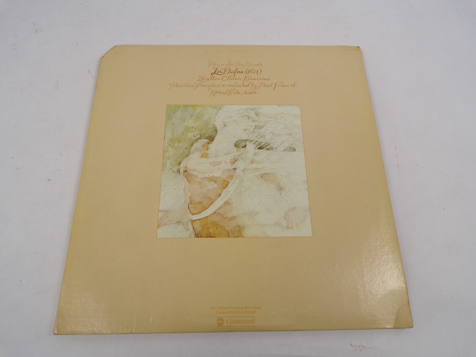 La Dafne Marco Da Gagilanco Musica Pancifica Conducted By Paul Vorwerk Featuring