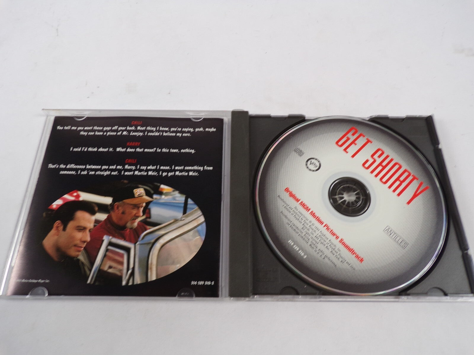 Original Mgm Metion Picture Soundtrack Get Shorty John Travolta CD #43