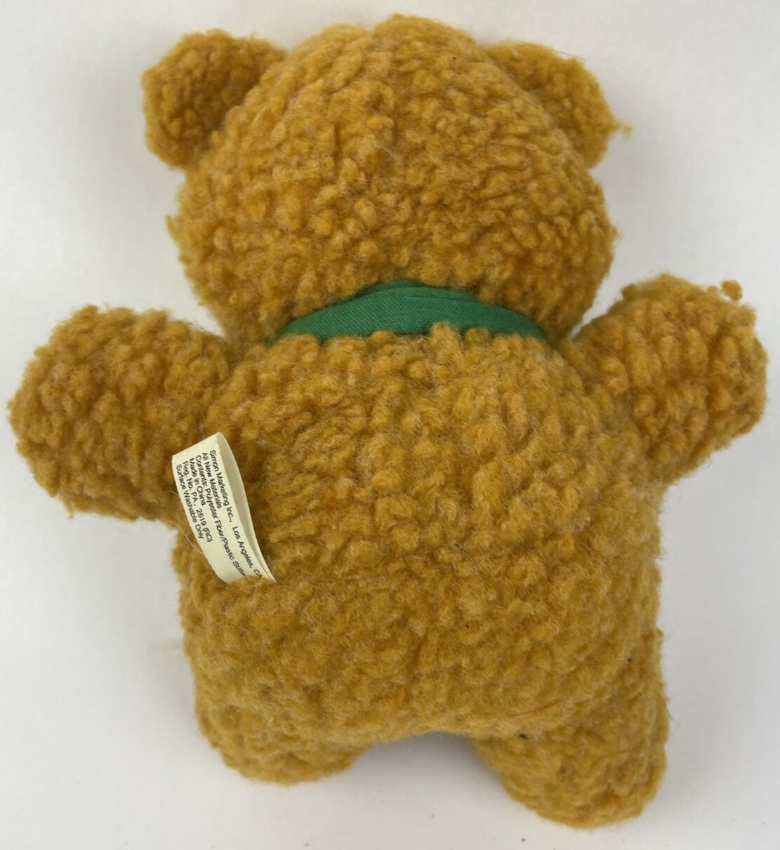 McDonalds Muppet Babies 1987 Baby Fozzie Bear Vintage Plush Jim Henson Muppets