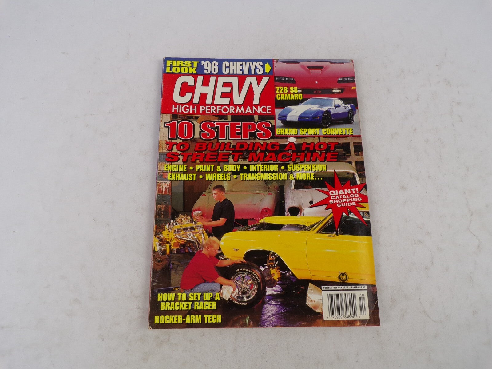 October 1995 Chevy High Performance 10 Steps To Building A Hot Street Machine