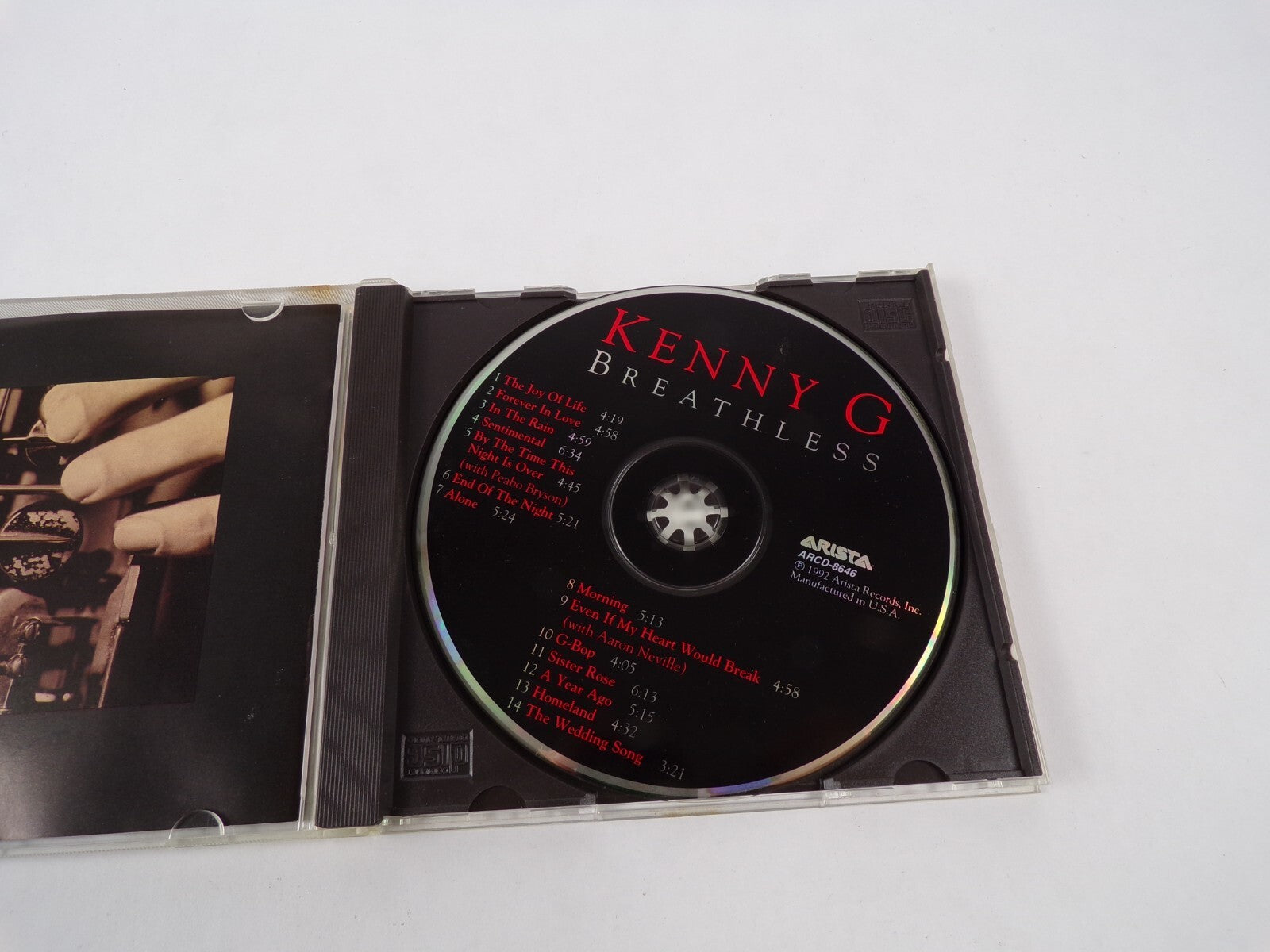 Kenny G Breathless The Joy Of Life Forever In Love In The Rain Sentimantal CD#12