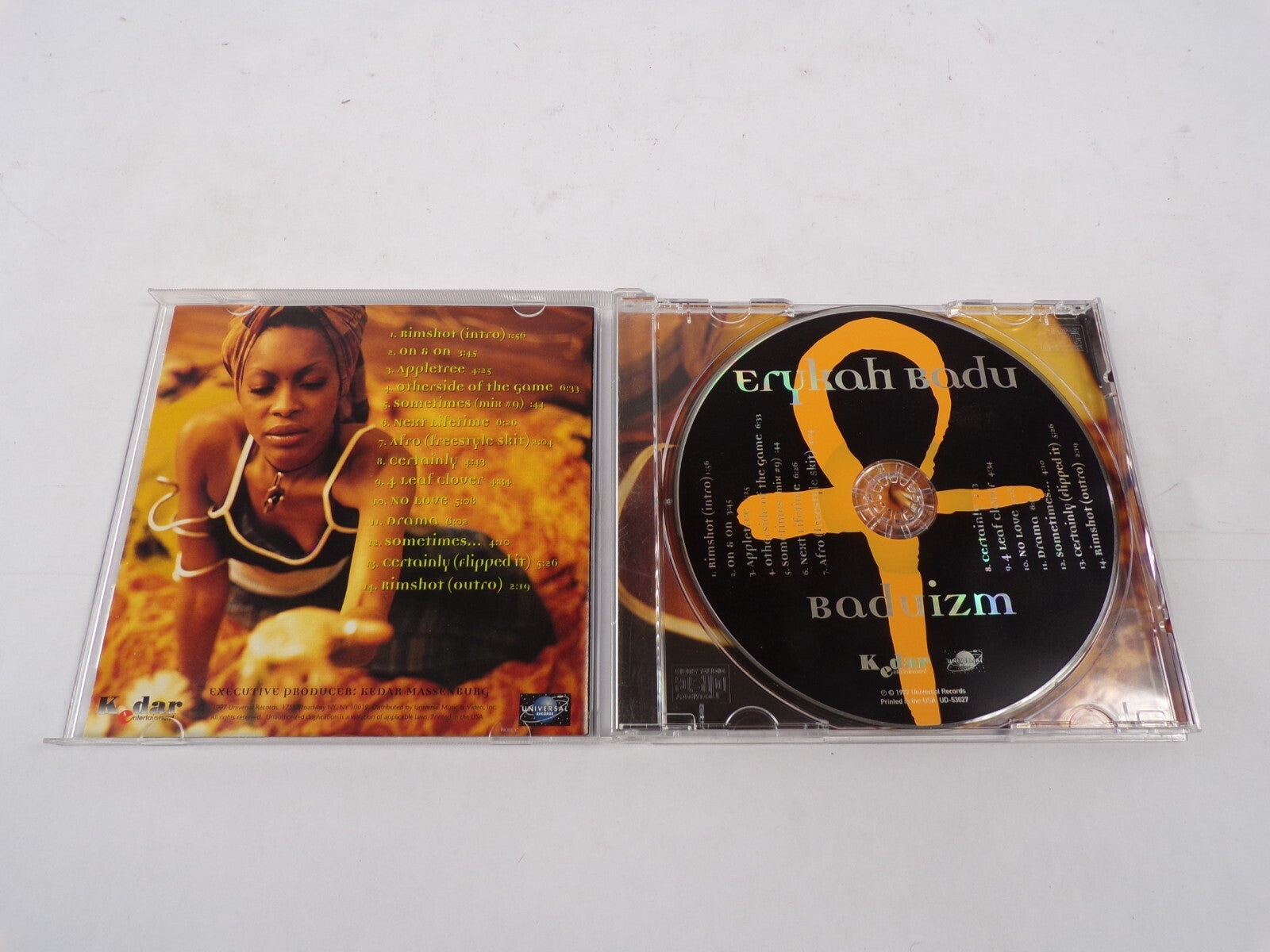 Erykah Badu Baduizm Rimshot On & On Appletree Sometimes Next Lifetime CD#26