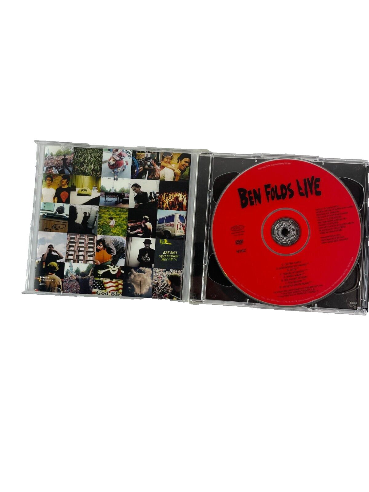 Ben Folds Live Zak and Sara Silver Street One down Brick Army Emaline #F-G