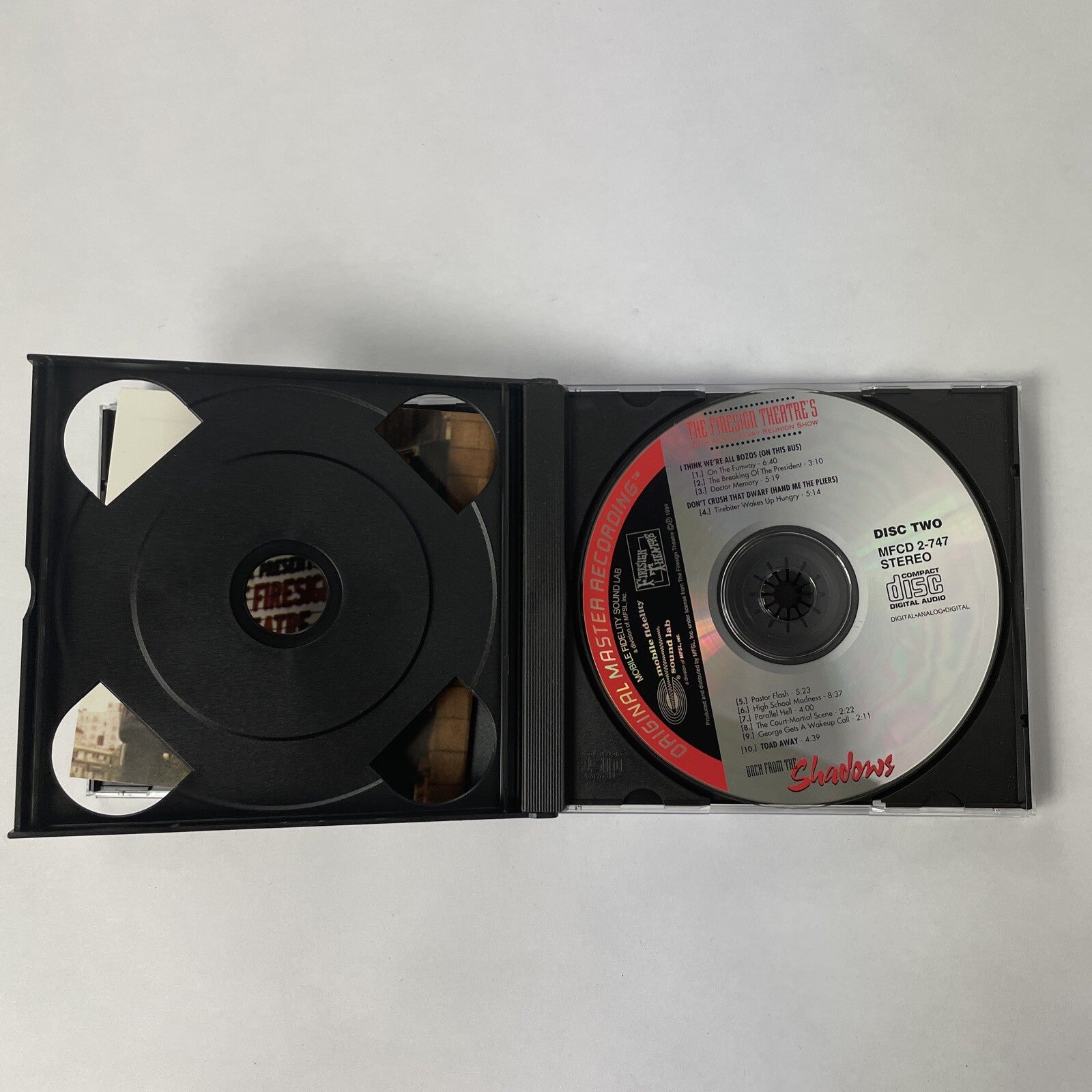 Firesign Theatre - Back From The Shadows 25th Annual Reunion Show 2CD Set. #23