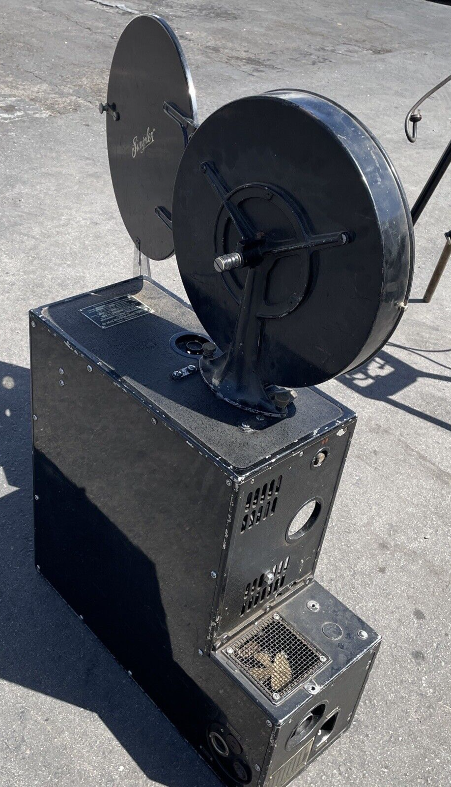 Vintage 1940's OEM Simplex 35mm Sound Projector Model SP From Hollywood Studios