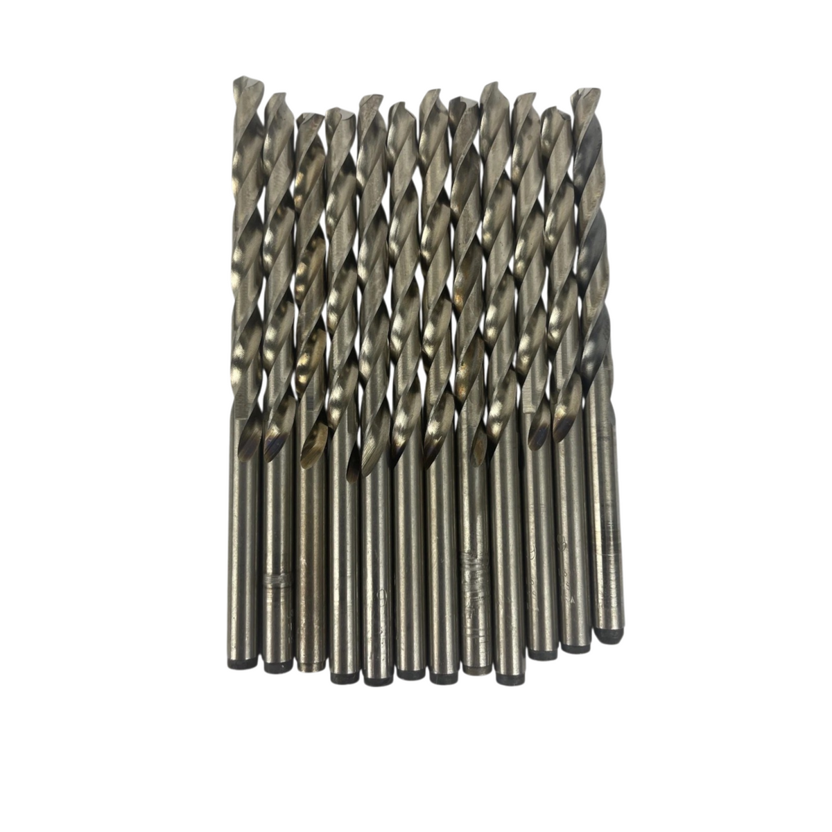 Lot 12 x No.9 HSS High Speed Steel Drill Bit Straight Shank Qty. 12 4.98mm #9