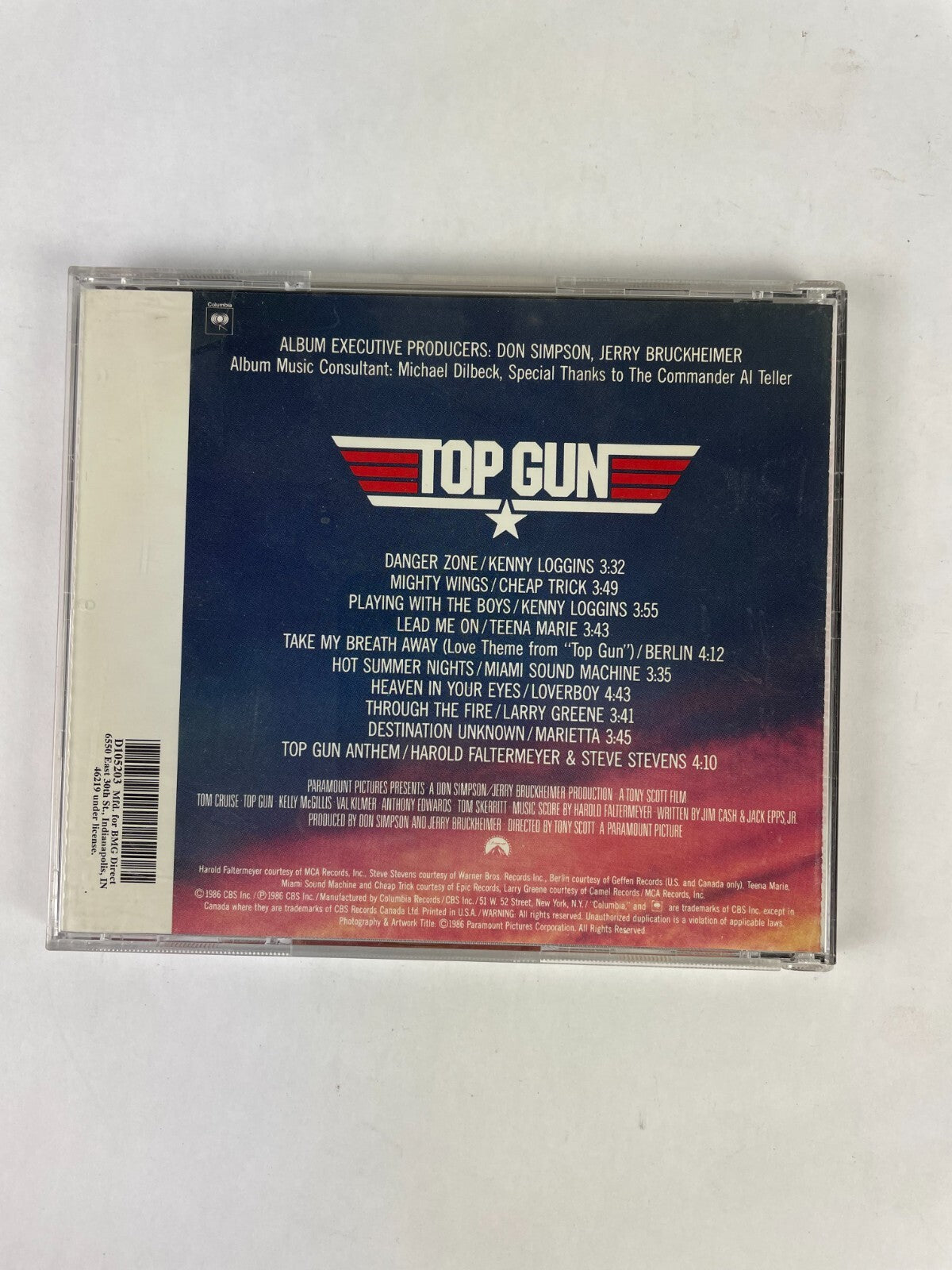 Top Gun Greatest Hits CD #7