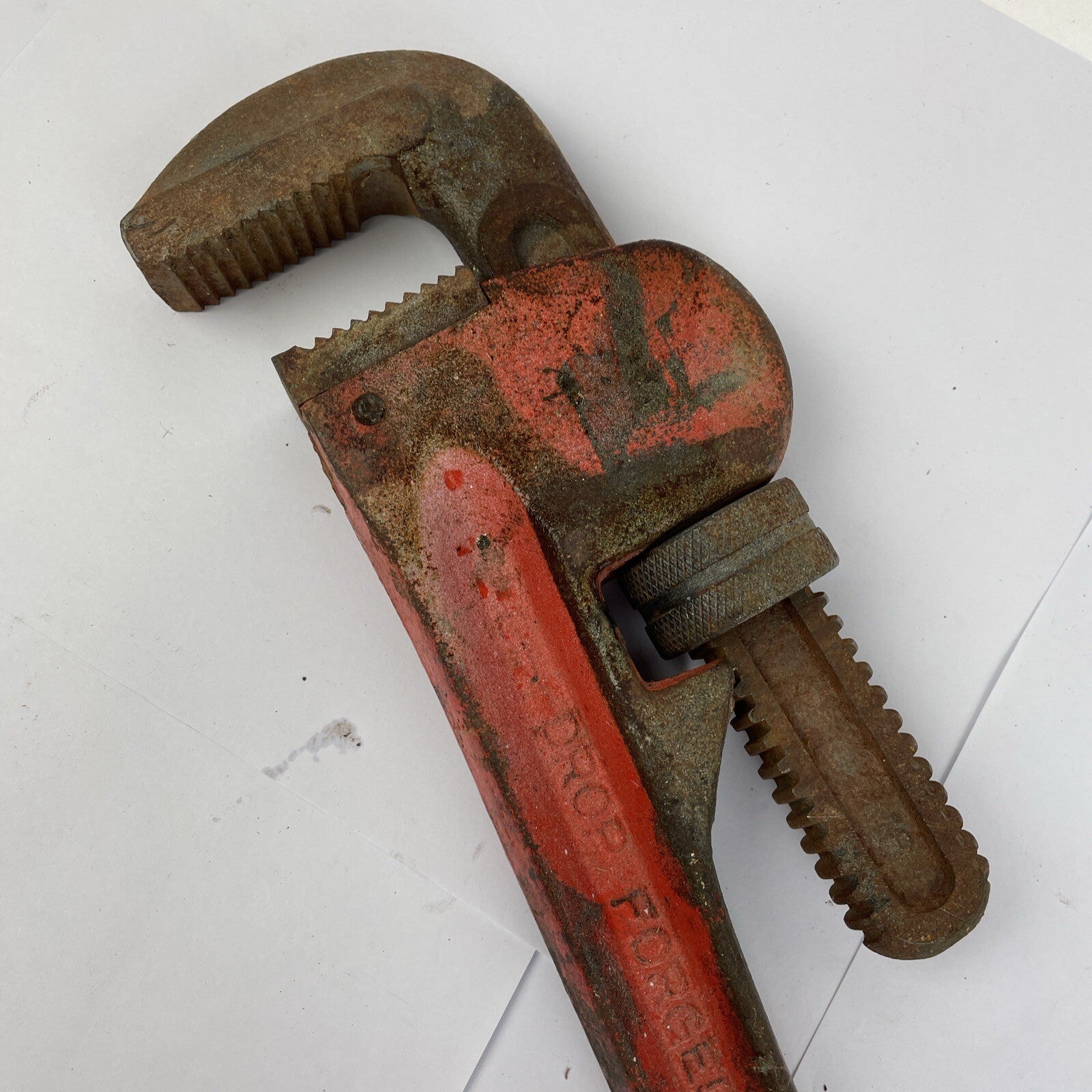 Heavy Duty Drop Forged Jaws Pipe Wrench Tool 18" - Taiwan