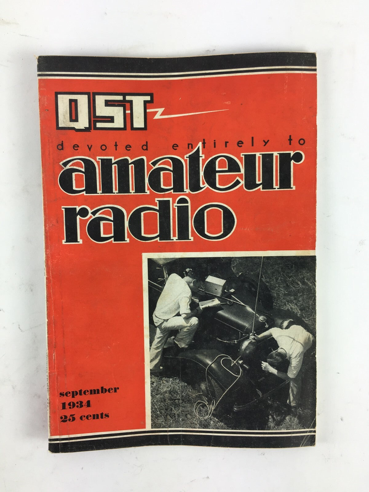 September 1934 QST devoted to Amateur Radio Magazine