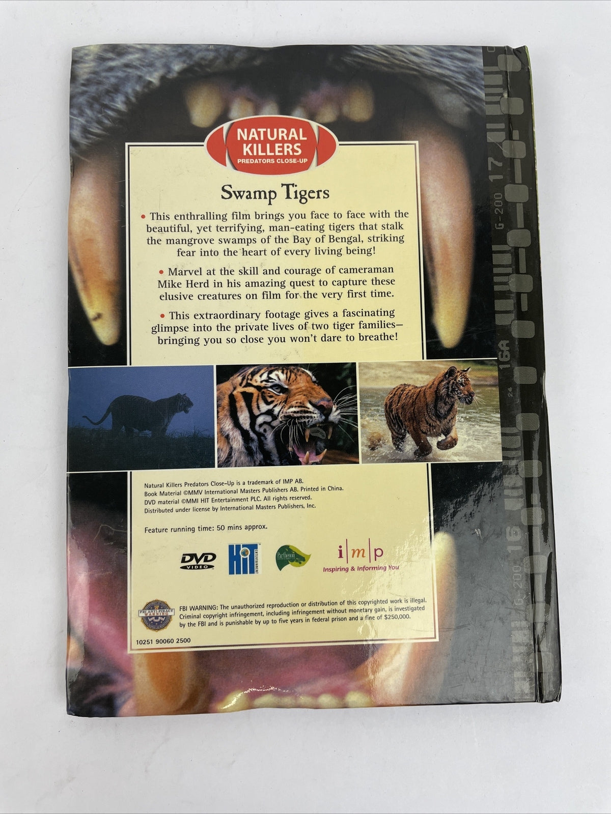 Swamp Tigers - Natural Predators Up Close - DVD Video and Info Book