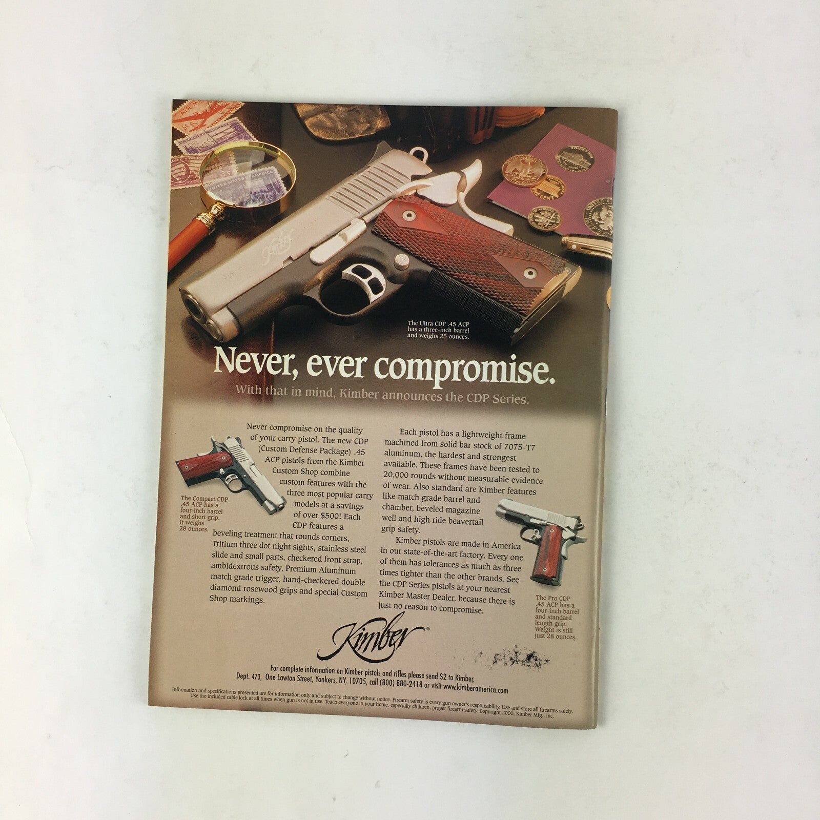 February 2001 American Rifleman Magazines The New .480 Ruger The Parker Gun .375