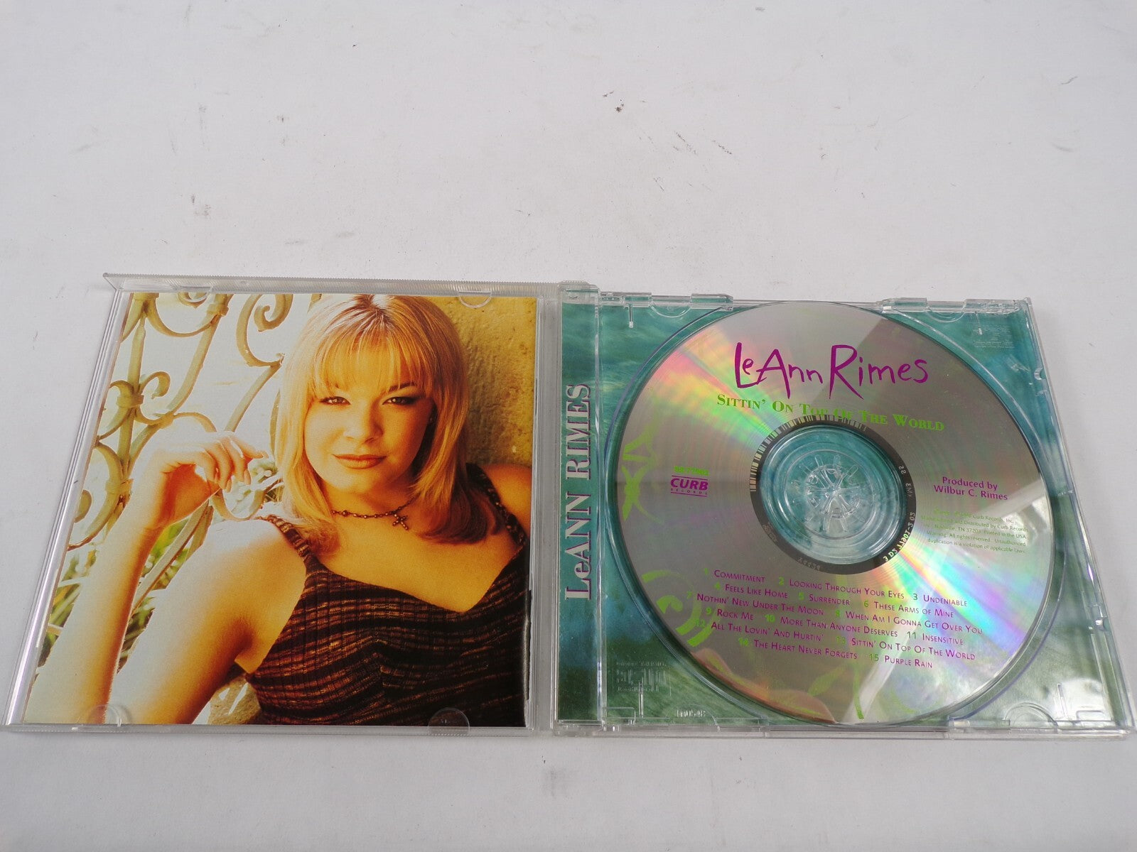 Leann Rimes Sittin' On Top Of THe World Commitment Looking Through YOur CD#16
