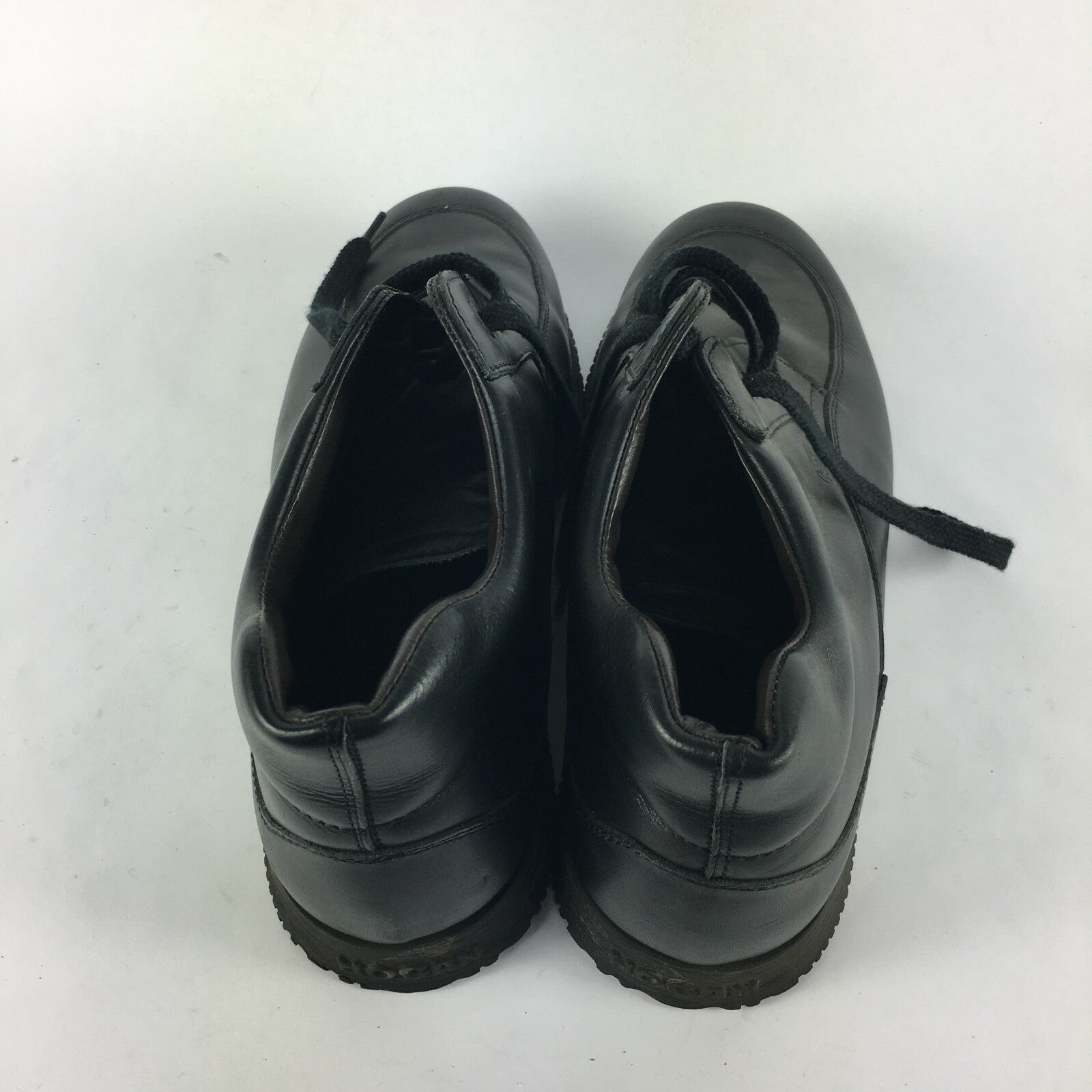 Genuine Hogan Stylish Brogue Style Black Shoes for Men Size 10