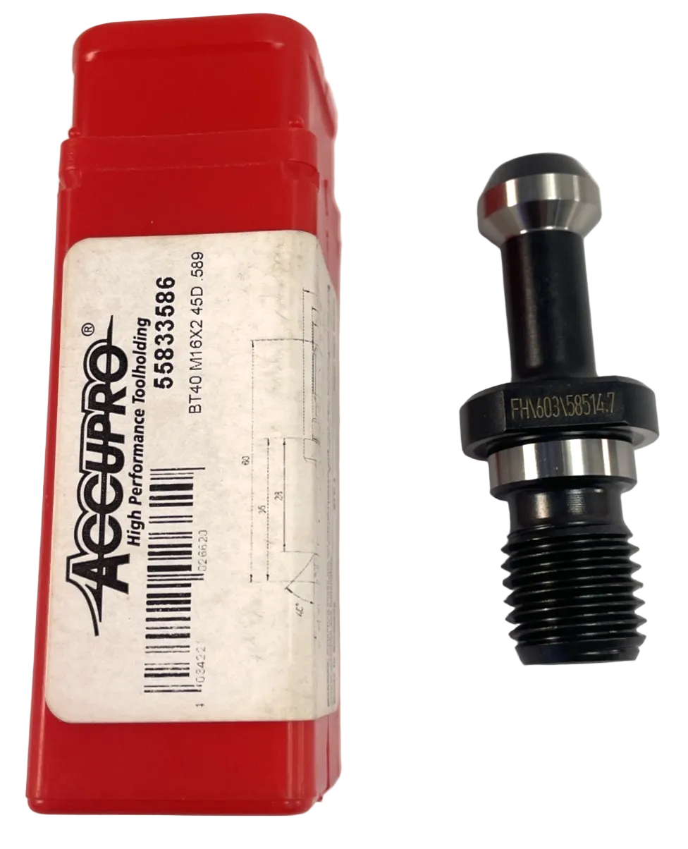 ACCUPRO 55833586 M16X2 Style C BT40 high torque retention knob