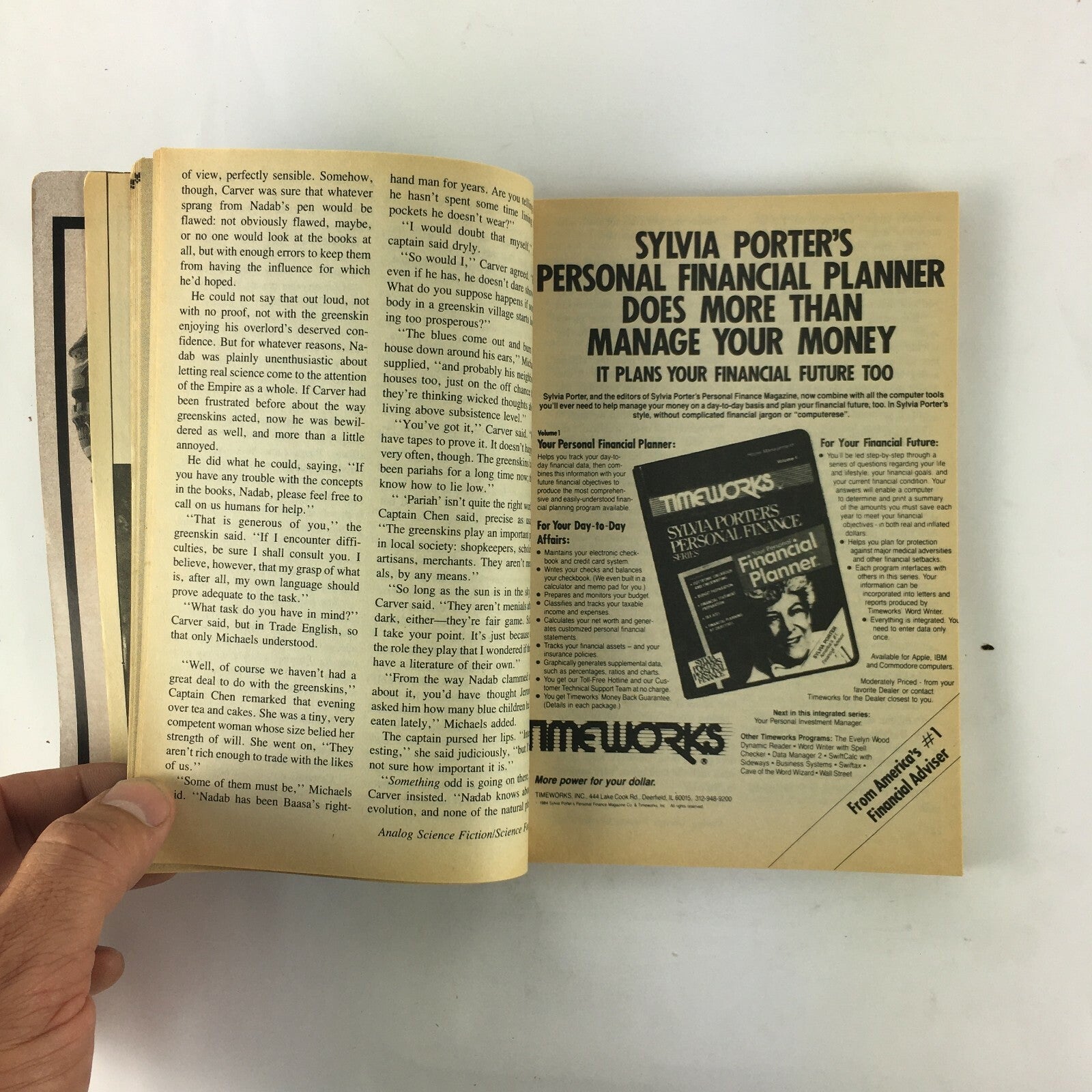 December 1987 Analog ScienceFiction Fact Magazine Harry Turtledove L.Sprague