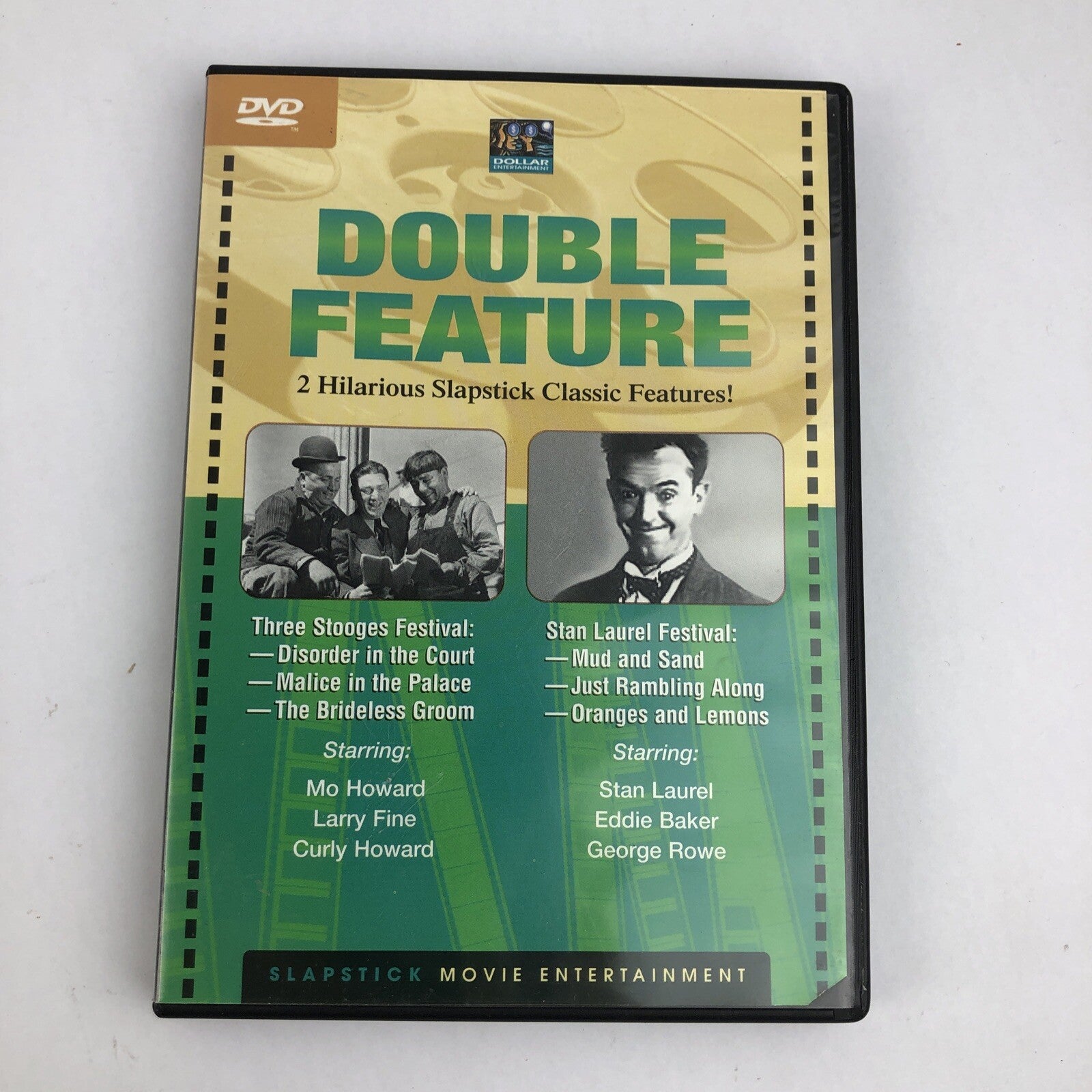 Three Stooges Festival / Stan Laurel Festival Double Feature DVD Classics