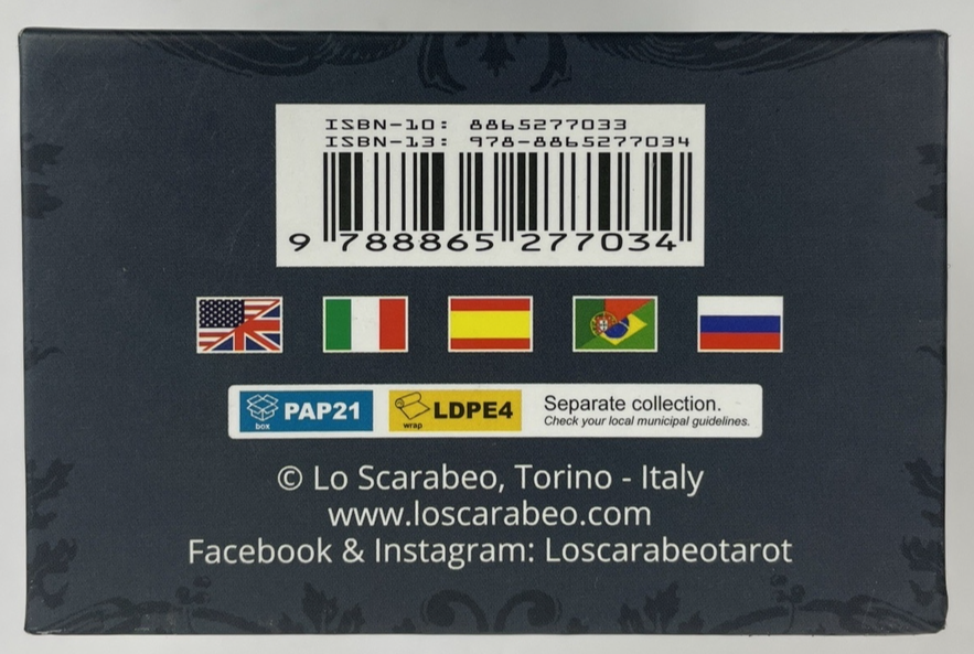 Tarot Of Oppositions Tarot Deck w Guidebook By Pierluca Zizzi Michele D'aloisio