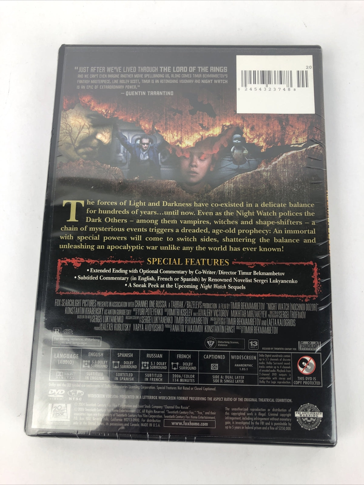 Night Watch (DVD, 2006) FREE SHIPPING Mint Disc